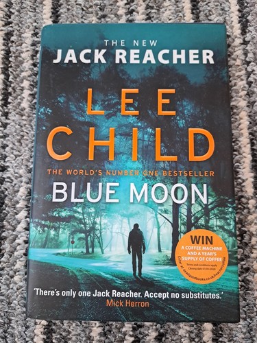 Lee child hardback blue - -, moon