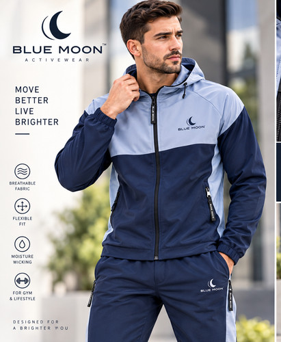 Blue moon mens woven gym - mens, con