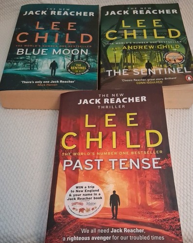 Jack reacher paperbacks - 3, by