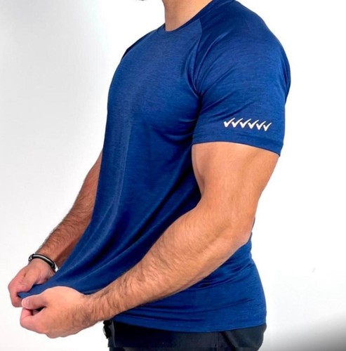 Men blue moon gym shirt - men's, t-shirt
