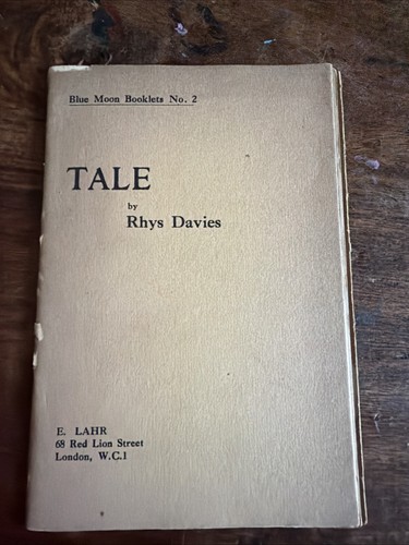 Rhys davies tale c1930 blue - c1930,