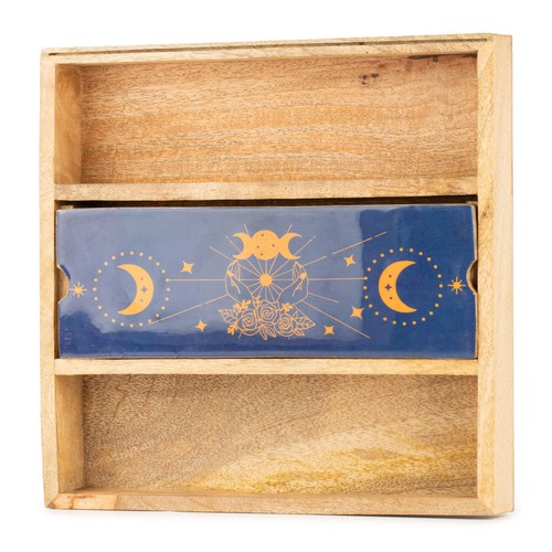 Blue moon phases tarot - phases, tray