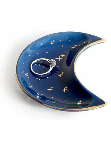 Small moon jewelry - moon, dish