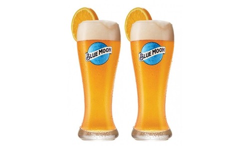 Blue moon belgian white - moon,