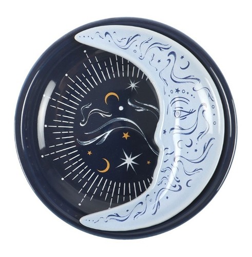 Blue moon stacking trinket - blue,