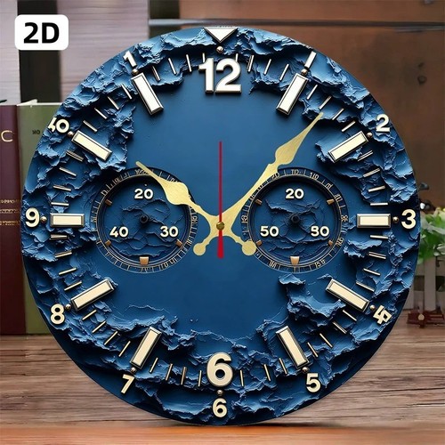 Blue moon phase wooden - 10",