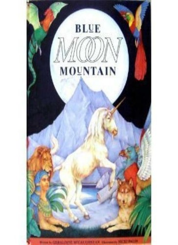Blue moon mountain - blue, by
