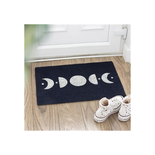 Dark blue moon phase coir - blue,